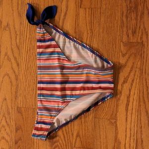 NWOT! Krista Rainbow Stripe Bikini Bottoms Size 8 🔥Host Pick 6-15-24🔥